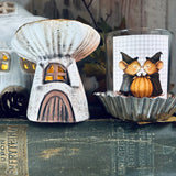 Sweet Votive Candle Holder - Witch Mice - Halloween 25