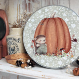 Cute Tin - Pumpkin Hedgehog - Autumn 25