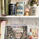 Cute Rectangular Tin - There is Quiet Magic All Around Us - Foxwood Tales