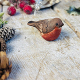 Tiny Ceramic Robin