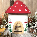 Cute Toadstool House Wax Warmer/Lamp