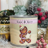Cute Little Candle - Sugar & Spice - Christmas 25
