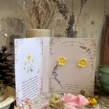 A Guide To Tiny Wonders... Buttercup Earrings