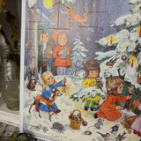 Beautiful Nostalgic Traditional Advent Calendar - Around The Christmas Tree - #32