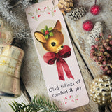 Christmas Collection Bookmark - Glad Tidings Of Comfort & Joy