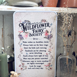 Wildflower Fairy Society Tin