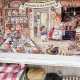 Aluminium Sign - Welcome To The Kitchen - Foxwood Tales
