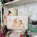 Six Vintage Style Baubles In Sweet Little Box