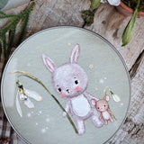 Cute Tin - Snowdrop Season Bunny