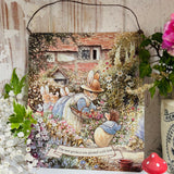 Aluminium Sign - The Best Gardens Are Planted With Love - Foxwood Tales