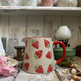 Cute Strawberry Print Jug