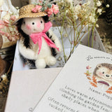The Hoglets Of Thistledown Hollow - Summer Collection - Poppy