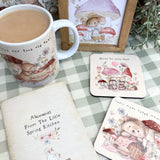 Cute Coaster - Little Hedgehog- Let’s Make Happy Memories