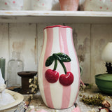 Sweet Cherries Vase
