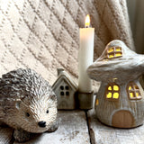 Rustic Hedgehog Ornament