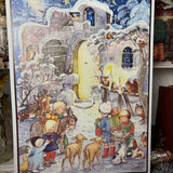 Beautiful Nostalgic Traditional Advent Calendar -Gather - #70154