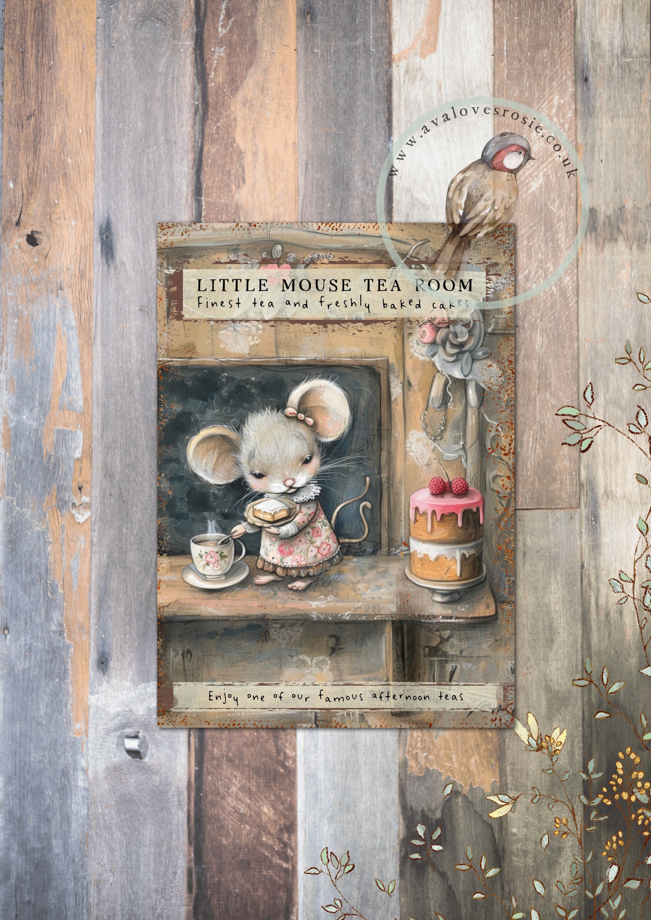 7 Little Prints - A6 Size - Cosy Days