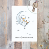Little Print - A6 Size - Somewhere a Star Shines