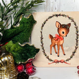 Christmas Cute Coaster - Little Deer