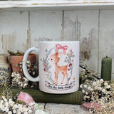 11oz Ceramic Mug - Fawn - It’s the little things