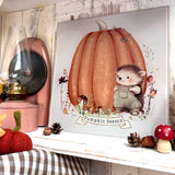 Glass Chopping/Serving Board - Pumpkin Season - Autumn 25