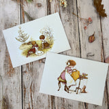 Holly Hobbie - The World Of Holly Hobbie Postcard Collection In Tin