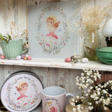 Hello Spring Sweet Blossom & Gentle Breeze Bird Chopping/Serving Board