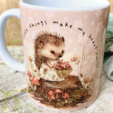 Woodland Hedgehog Cute Things 11oz Ceramic Mug