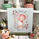 Chopping/Serving Board - Baby Mouse - Happy Days