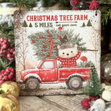 Aluminium Sign - Christmas Tree Farm