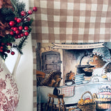 Cotton Tea Towel - Foxwood Tales - Happy Memories Are Made In A Warm Kitchen