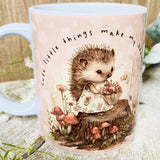 Woodland Hedgehog Cute Things 11oz Ceramic Mug