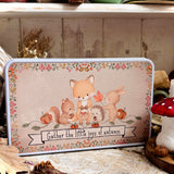 Gather The Little Joys Of Autumn Tin