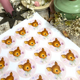 Spring Sticker Sheet - 35 Round Stickers