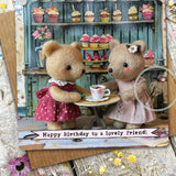 Beary Stories Greetings Card #15 Lovely Friend