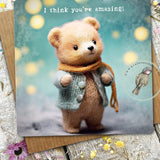 Beary Stories Greetings Card #16 You’re Amazing