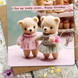 Beary Stories Greetings Card #18 Lovely Sister