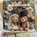 Beary Stories Greetings Card #32 Wedding Day