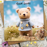 Beary Stories Greetings Card #36 Good Luck