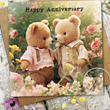 Beary Stories Greetings Card #44 Happy Anniversary