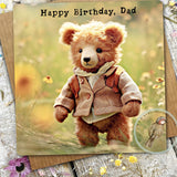 Beary Stories Greetings Card #48 Happy Birthday Dad