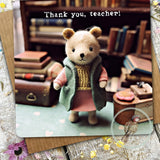 Beary Stories Greetings Card #6 Thank You Teacher