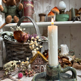 Glazed Rustic Style Candleholder