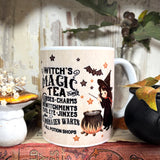 11oz Ceramic Mug - Witch’s Tea - Halloween 25
