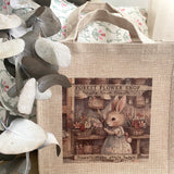 Forest Flower Shop Bag - Mini Shopper (Little Bunny)