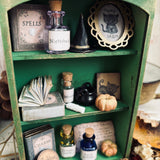 The Witch’s Study Miniature Spell Cabinet