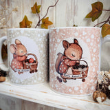 11oz Ceramic Mug - Hello Autumn - Squirrel - Autumn 25