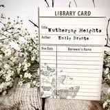 Literary Classic Earrings - Wuthering Heights, Emily Bronte