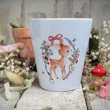 Sweet Little Plant Pot - Little fawn