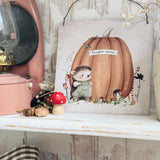 Aluminium Sign - Pumpkin Season - Autumn 25
